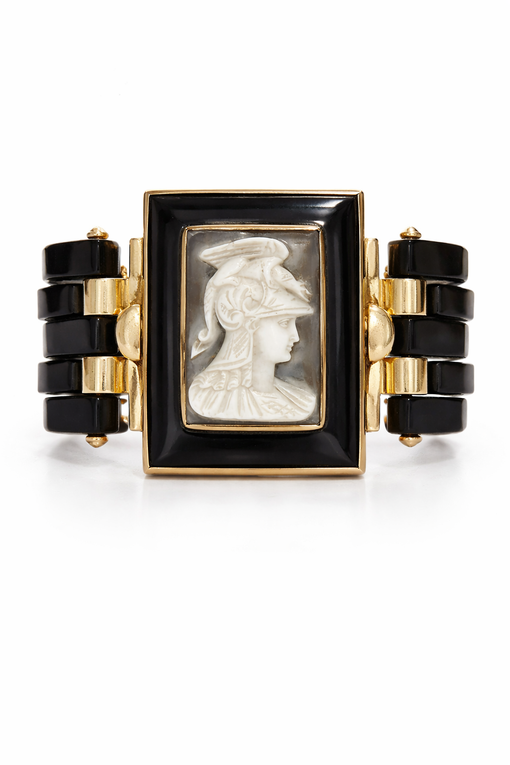 Warrior Cameo Link Bracelet