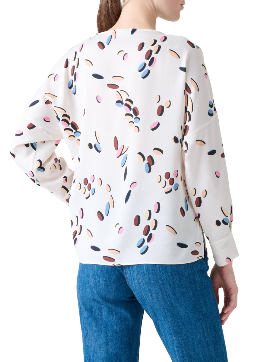 Dropping Dots Print Blouse - Akris Punto