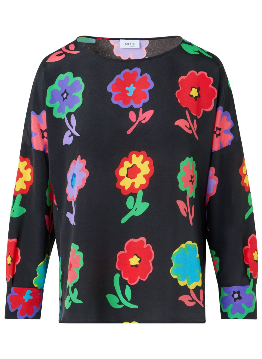 Pop Dot Flower Blouse