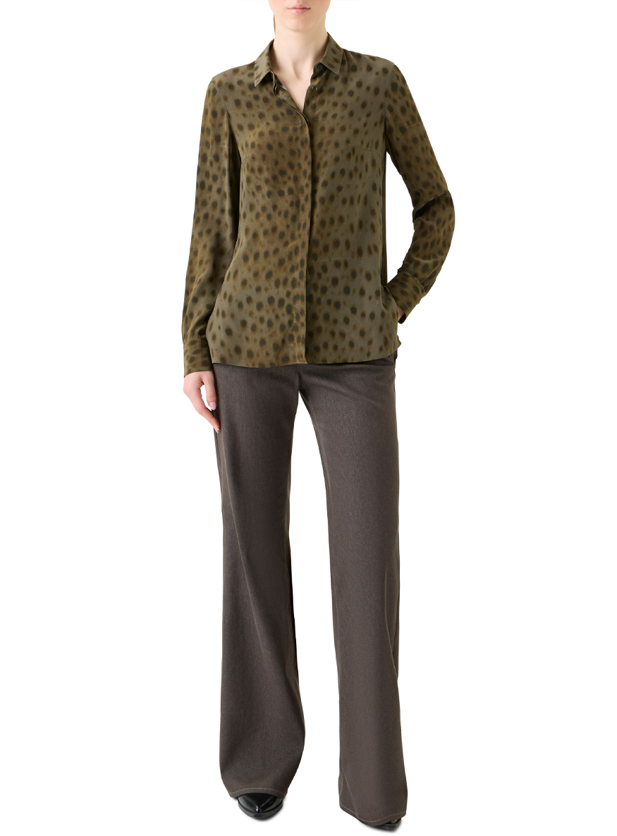 Leopard Print Blouse