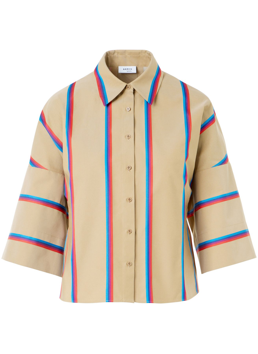 Multi Color Stripe Blouse