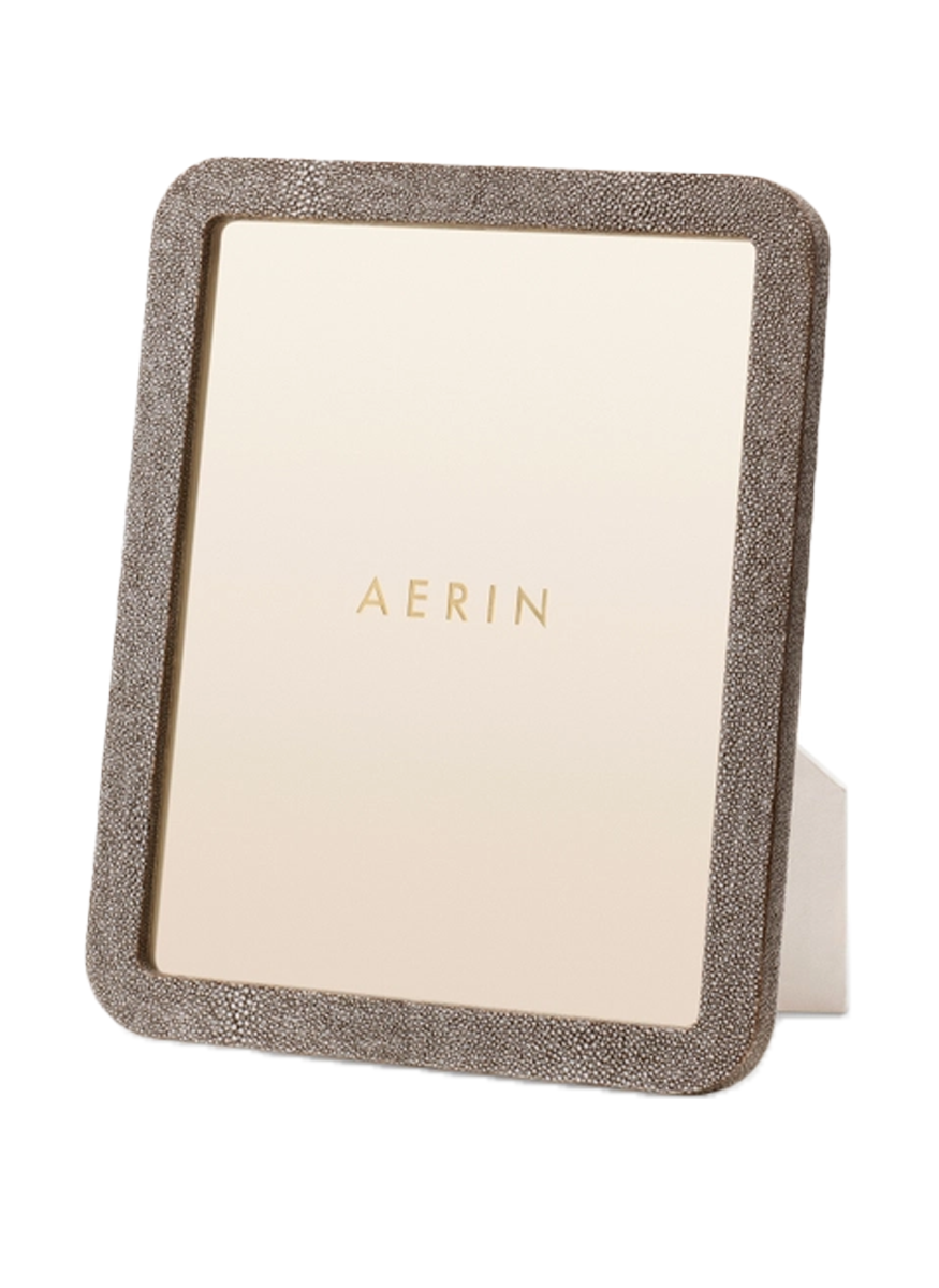 Modern Shagreen Frame in Chocolate, 8x10