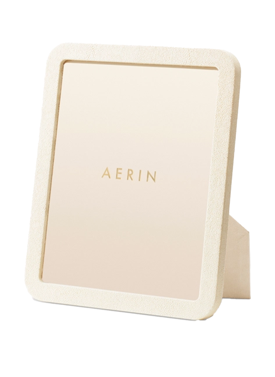 Modern Shagreen Frame in Cream, 8x10