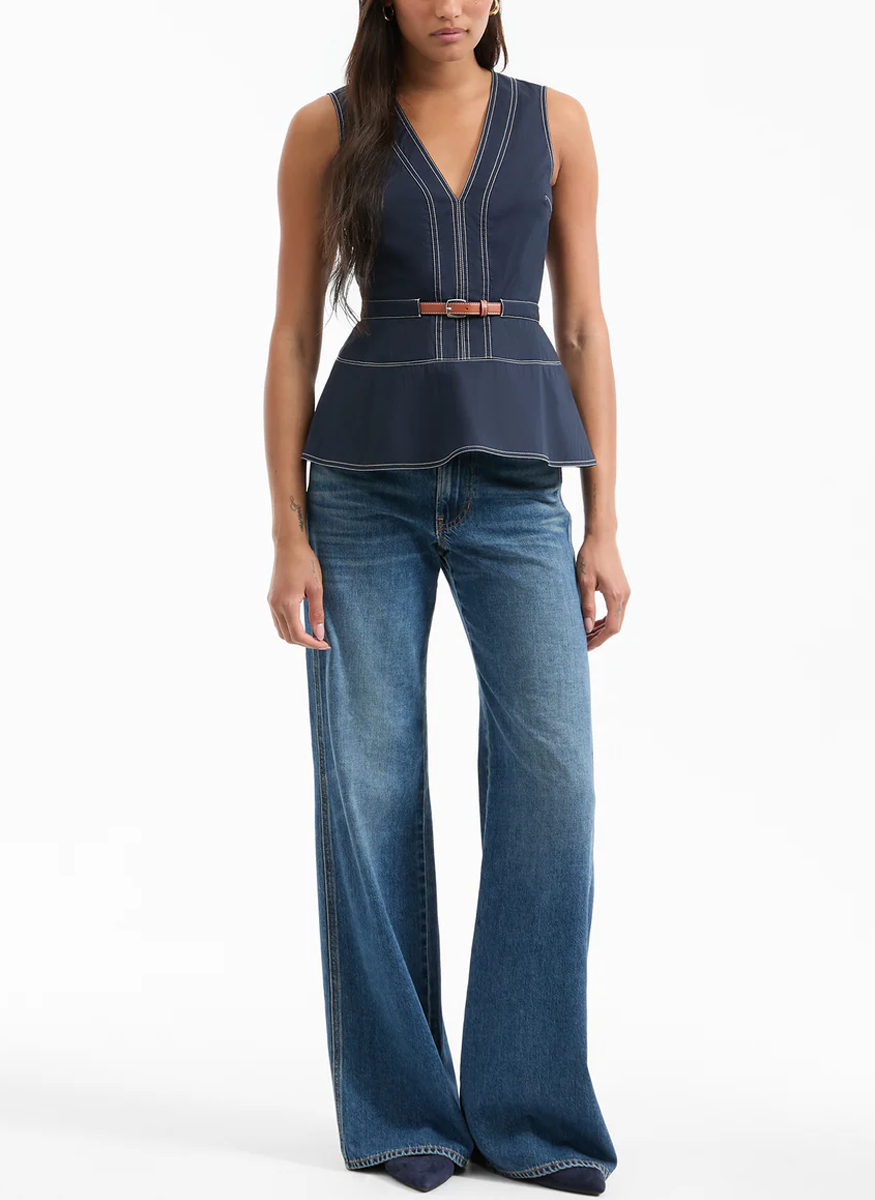 Nickleby Belted Top