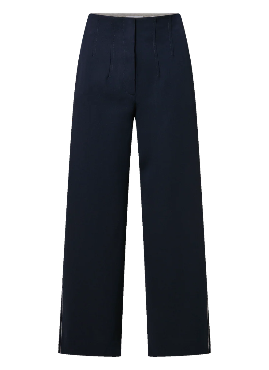 Ellin Cropped Wide-Leg Pan