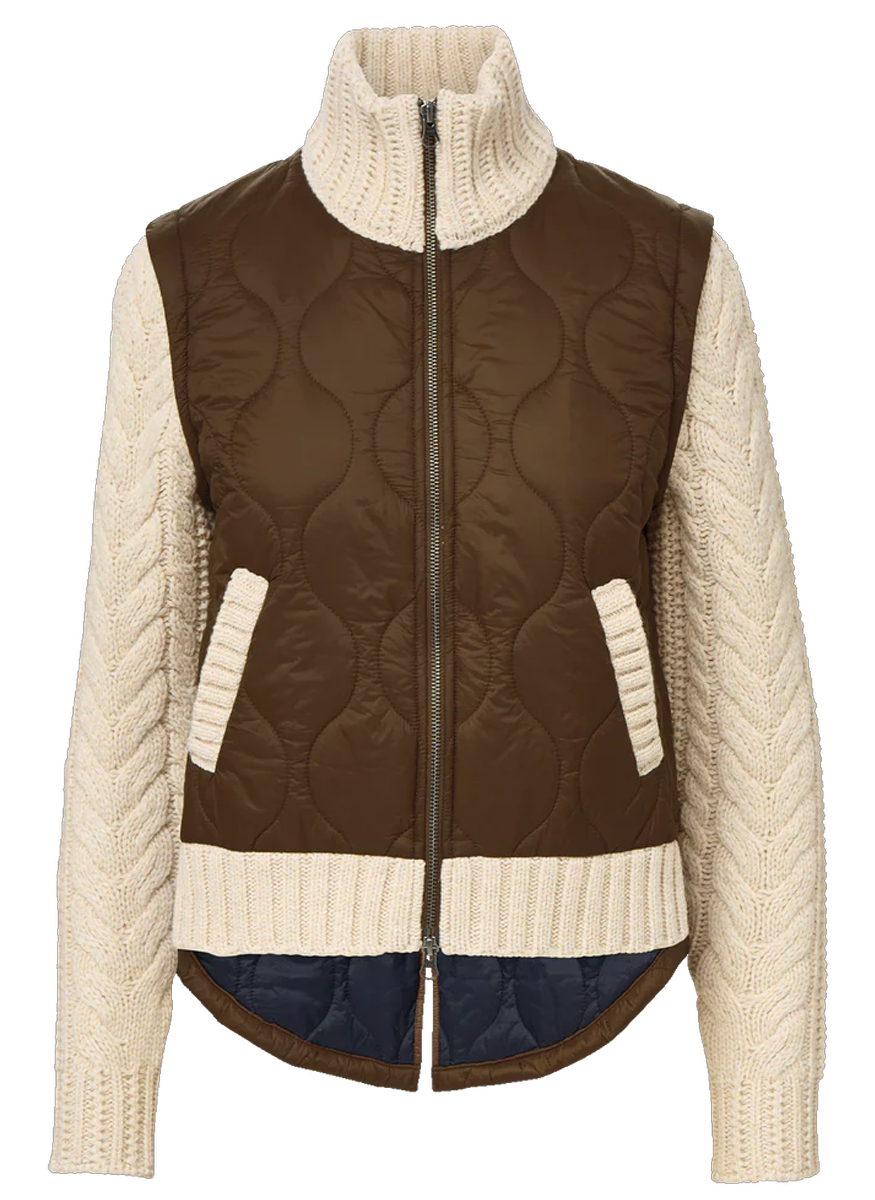 Patra Mixed Media Jacket