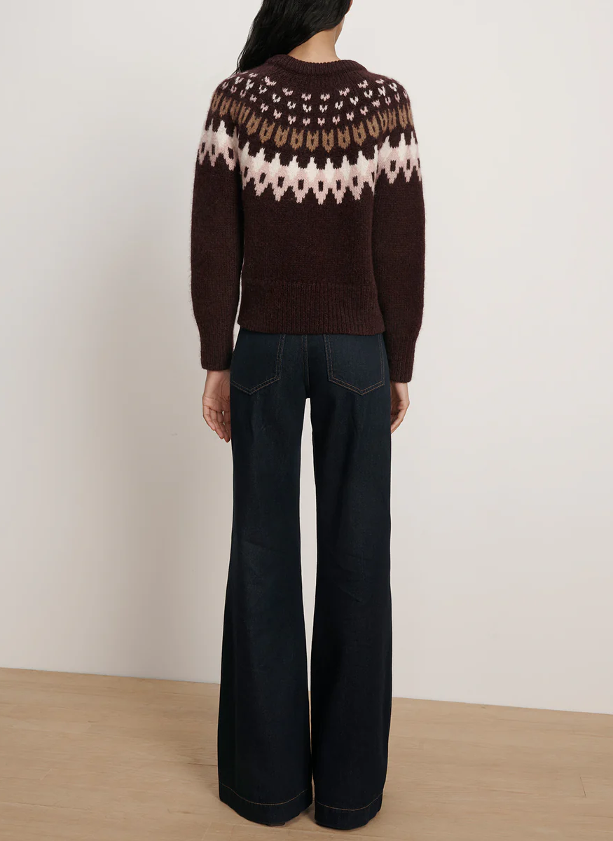 Anne Fairisle Pullover - Veronica Beard