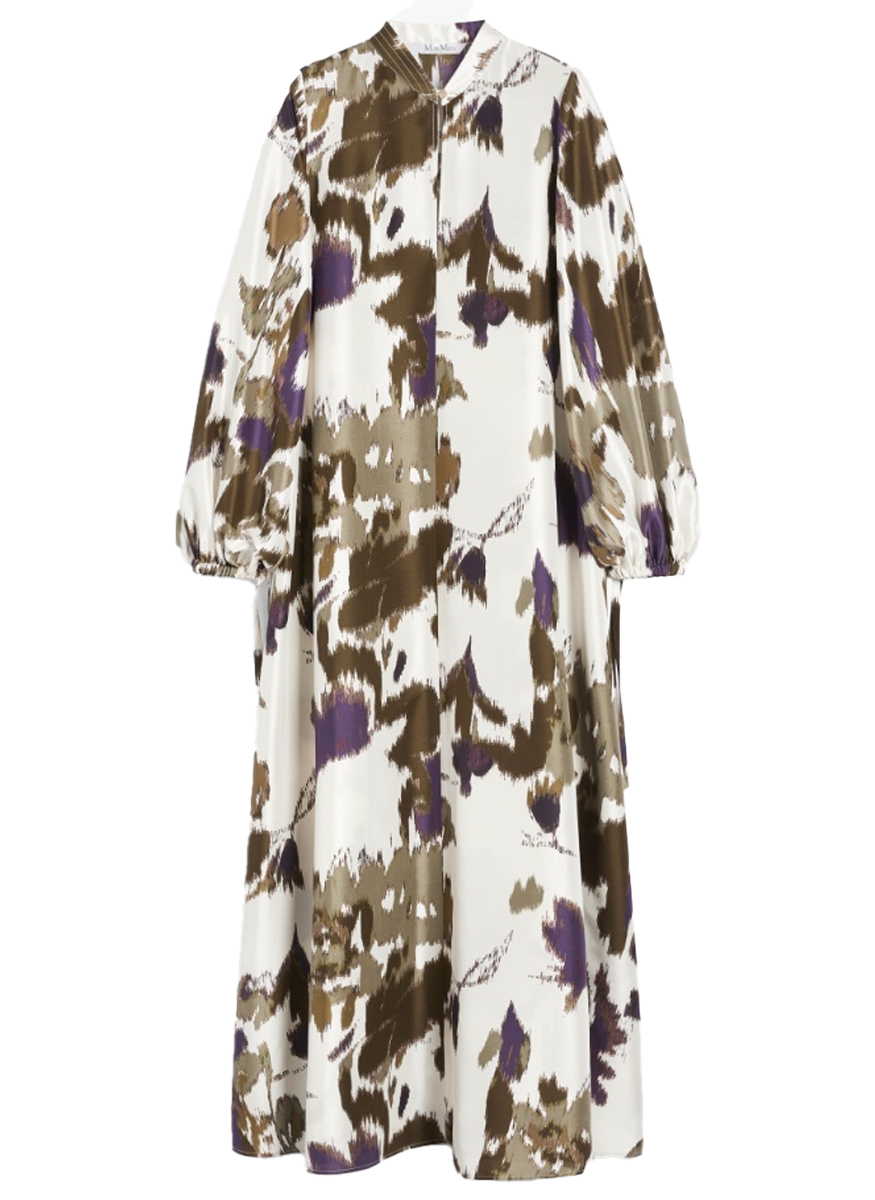 Maesa Shantung Pure Silk Dress