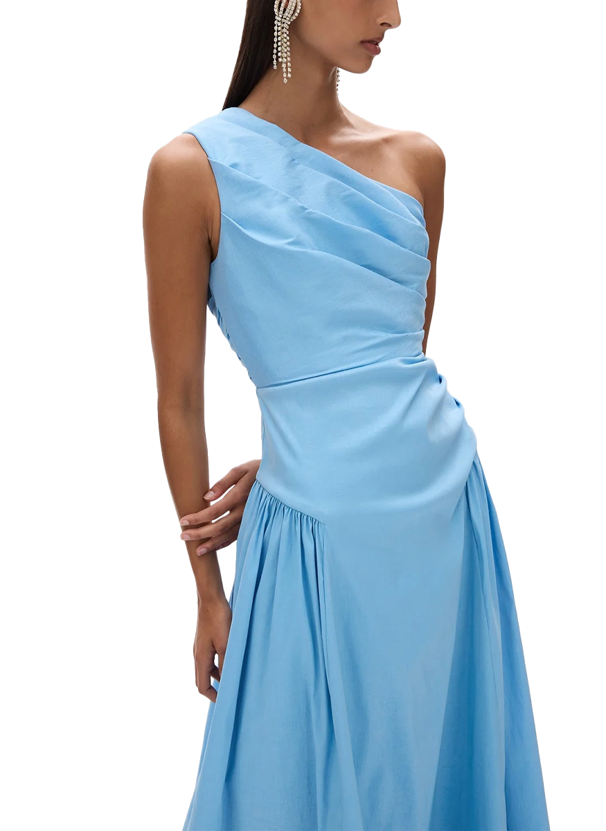 Banksia One Shoulder Midi Dress - Rachel Gilbert