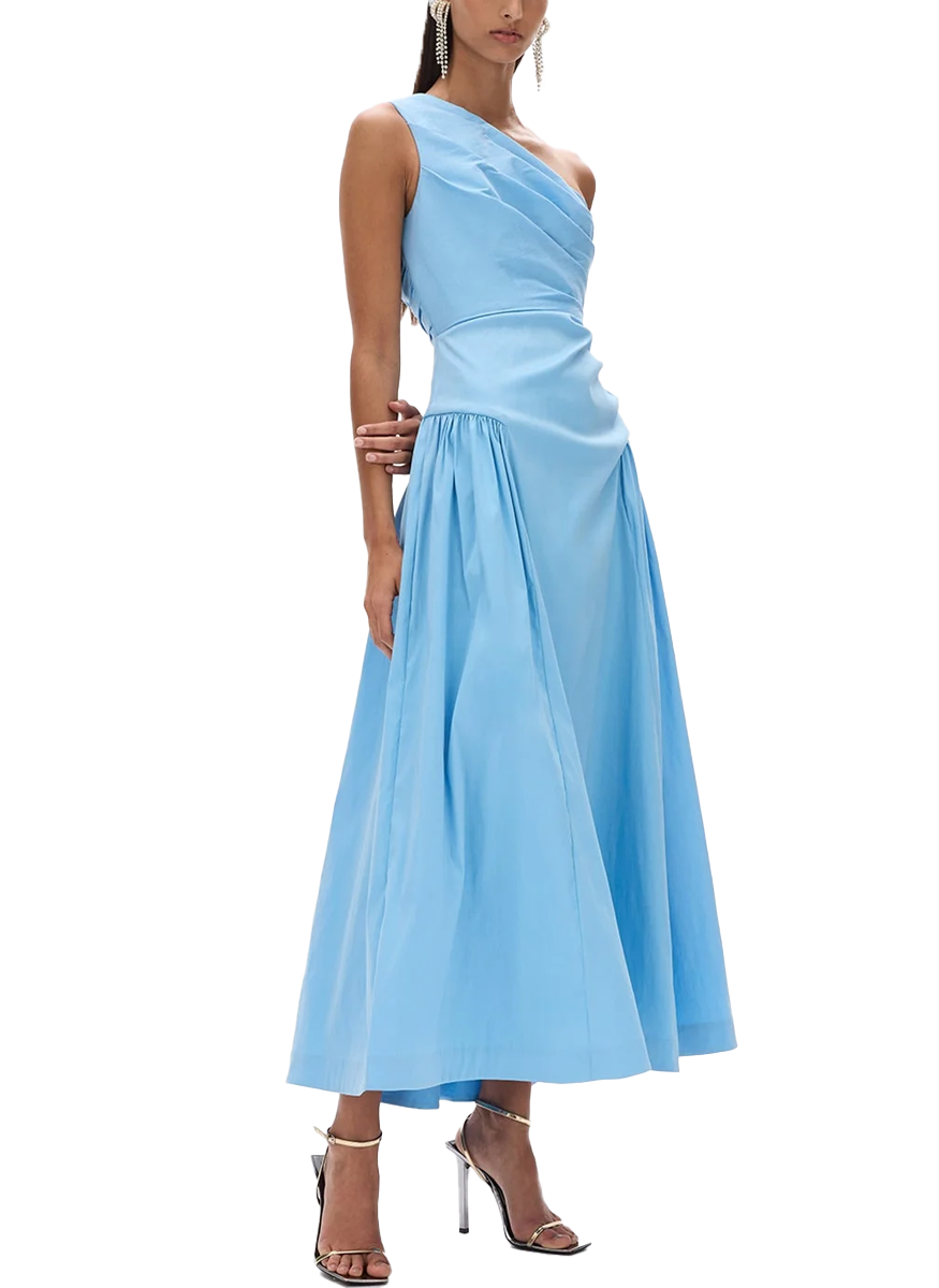Banksia One Shoulder Midi Dress