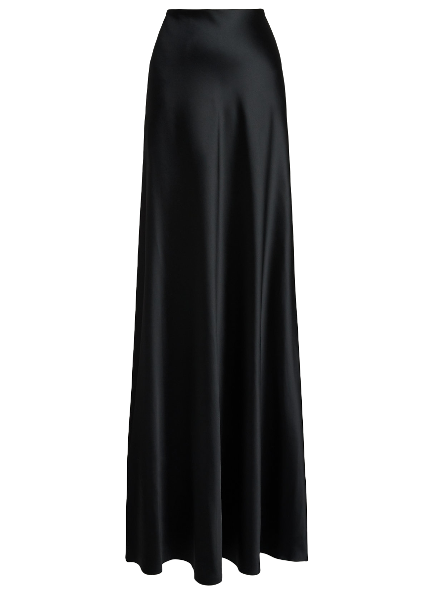 Masina Stretch Satin Skirt