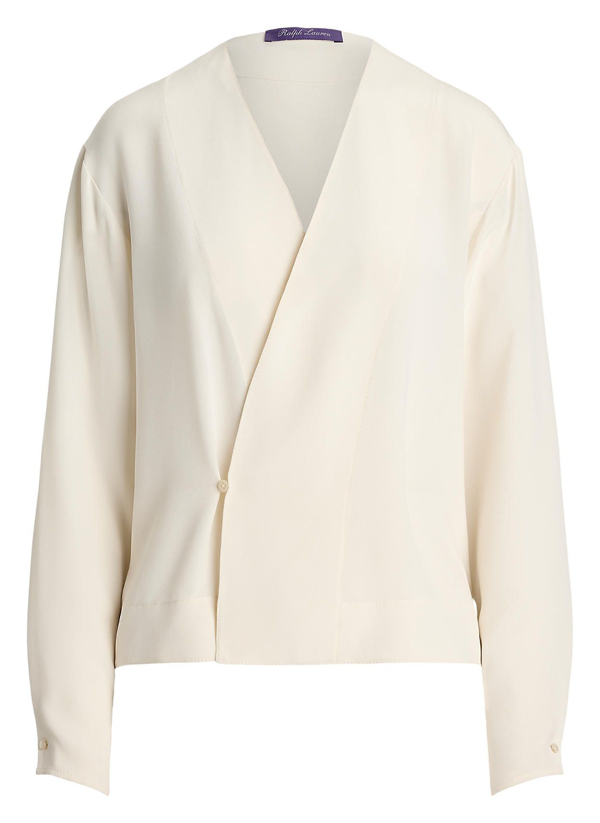 Liora Silk Marocaine Wrap Blouse