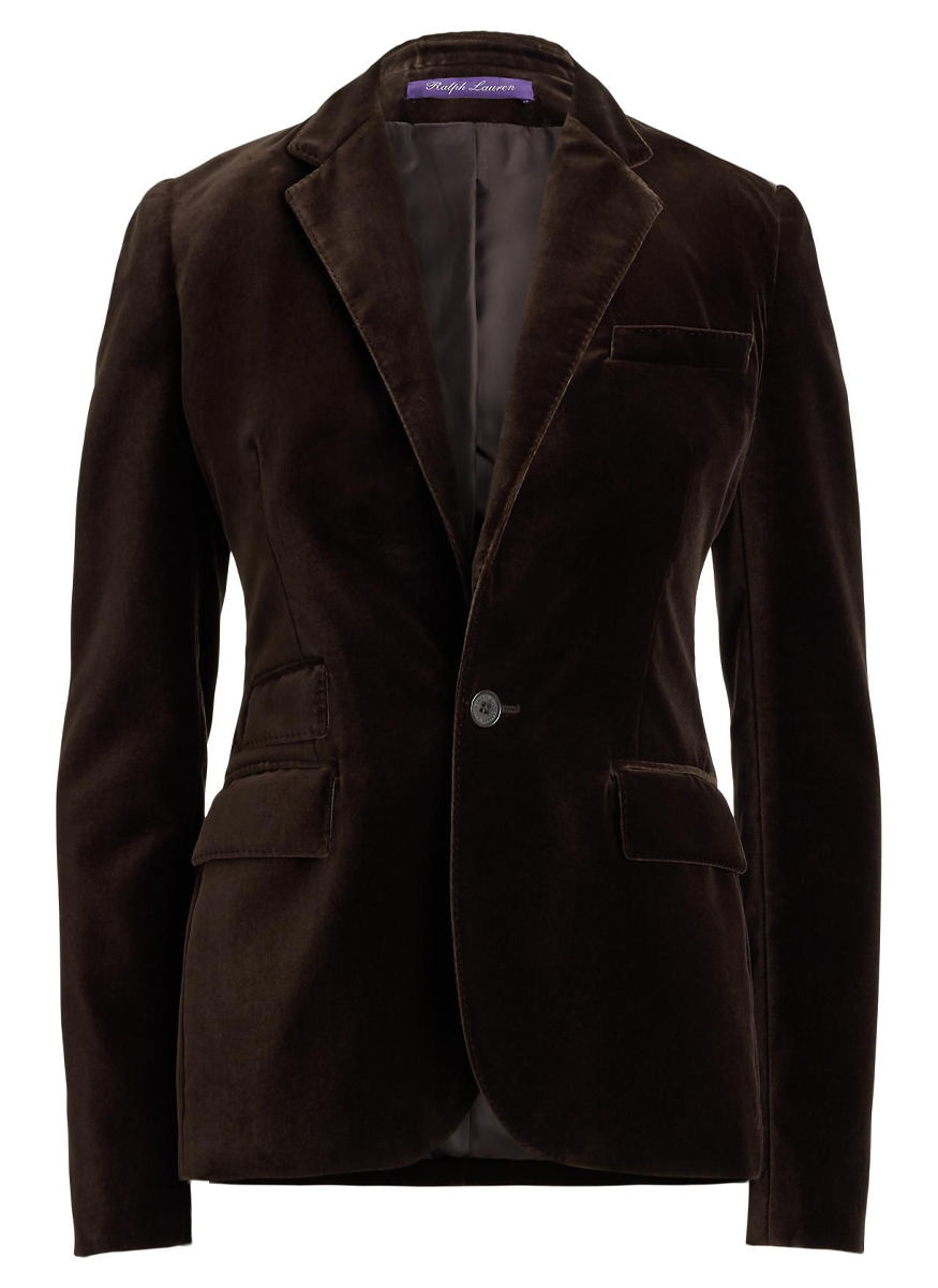 Parker Stretch Velvet Jacket