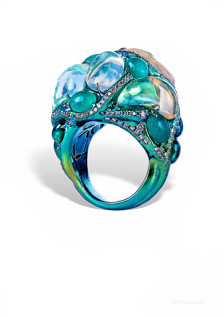 Jelly Opal Ring - Arunashi