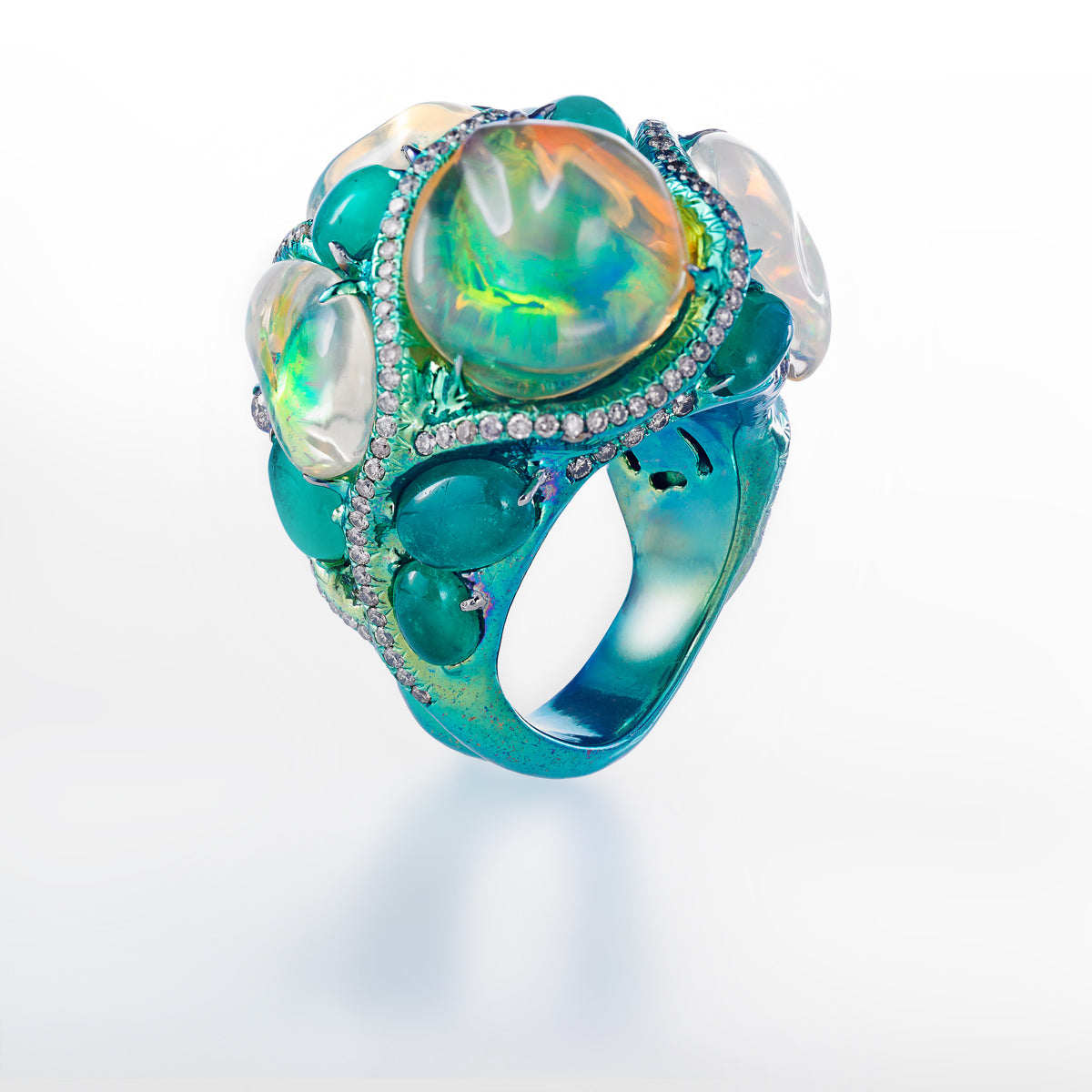Jelly Opal Ring - Arunashi