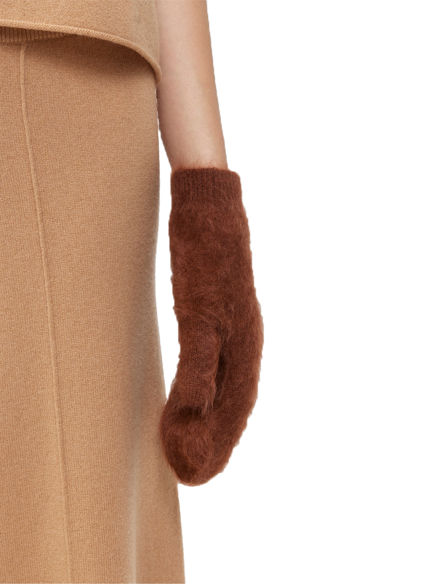 Brushed Mitten