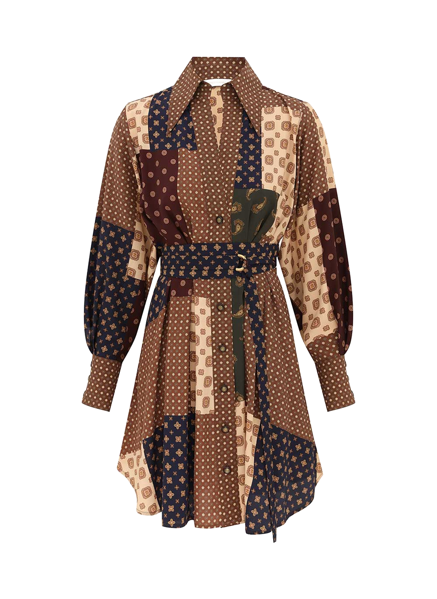 Tuck Mini Dress