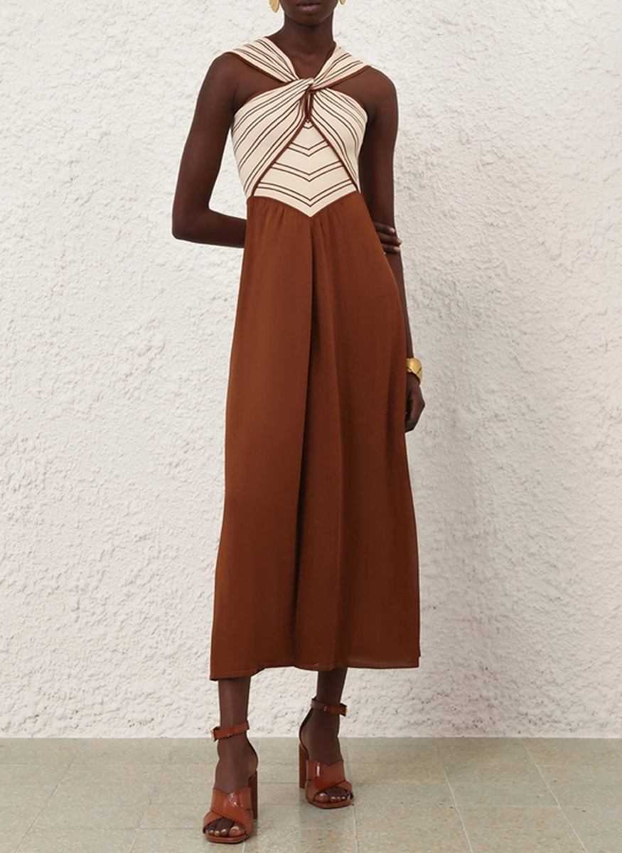 Hypnotic Halter Dress