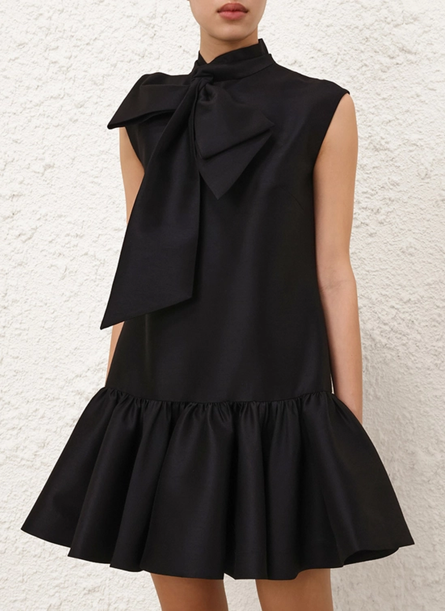 Hypnotic Bow Mini Dress
