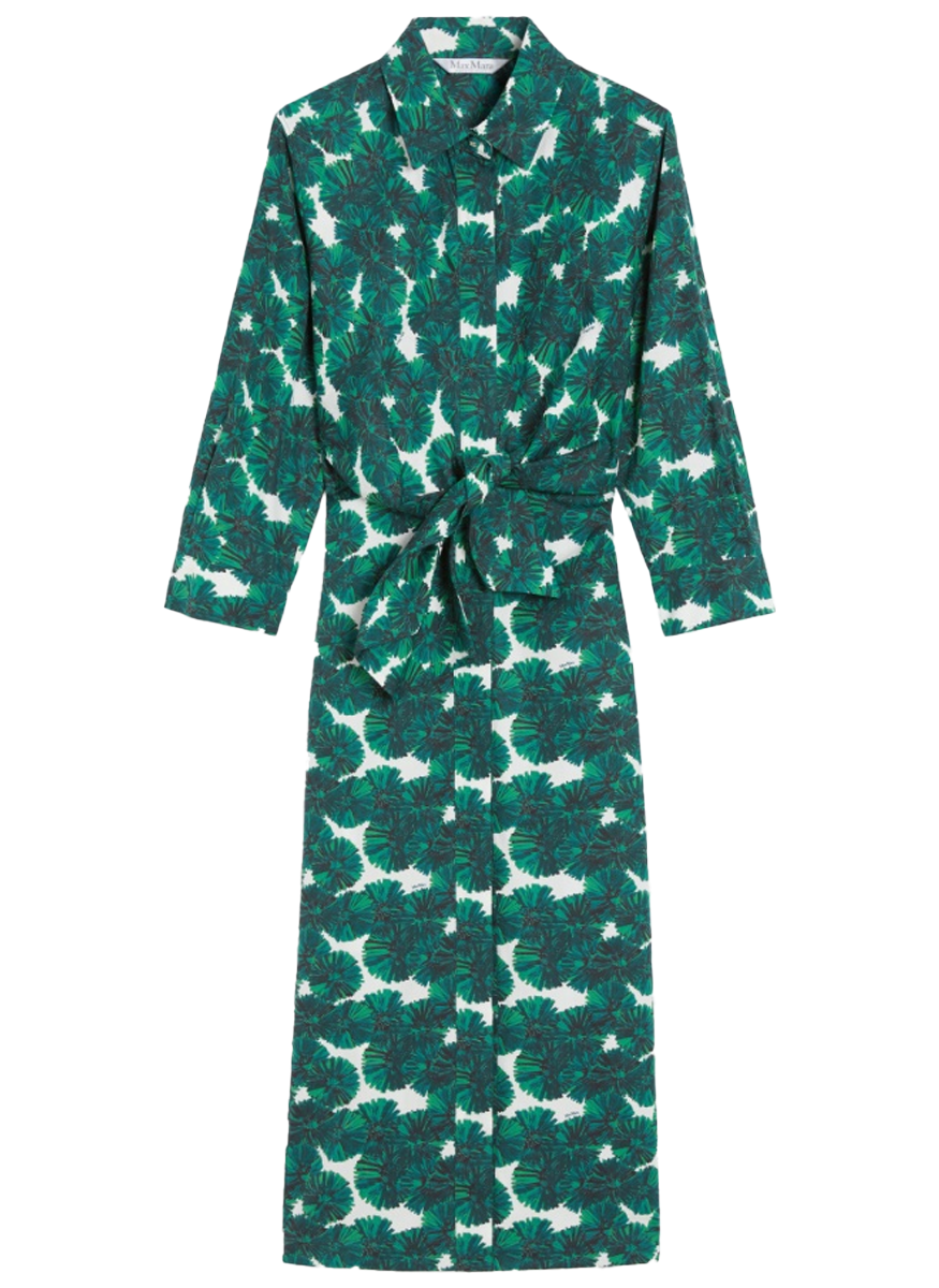 Maremma Floral Cotton Print Dress