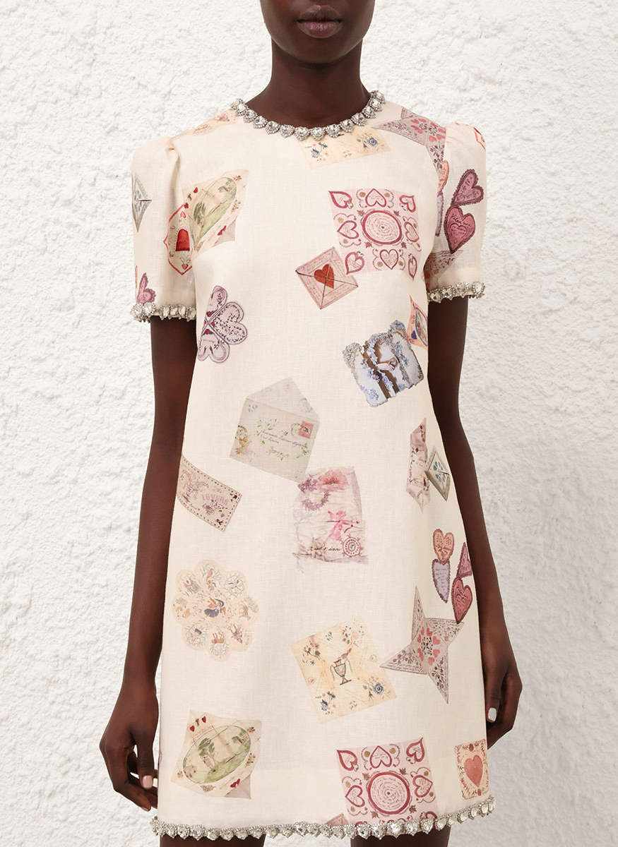 Hypnotic Jewelled Shift Dress