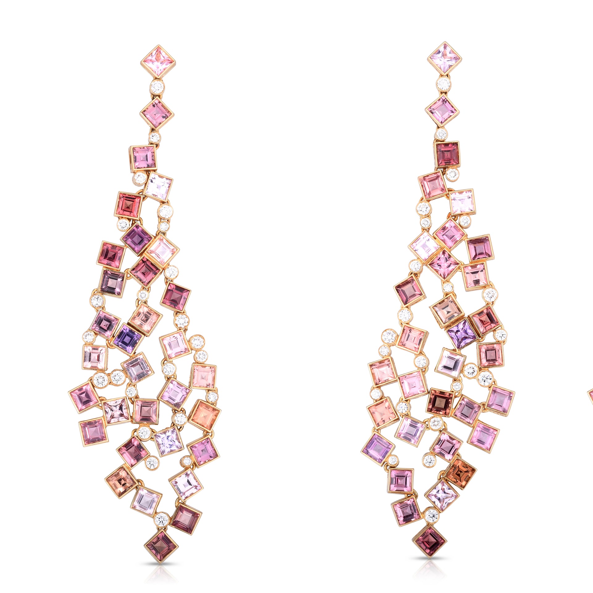 Sapphire Chandelier Earrings