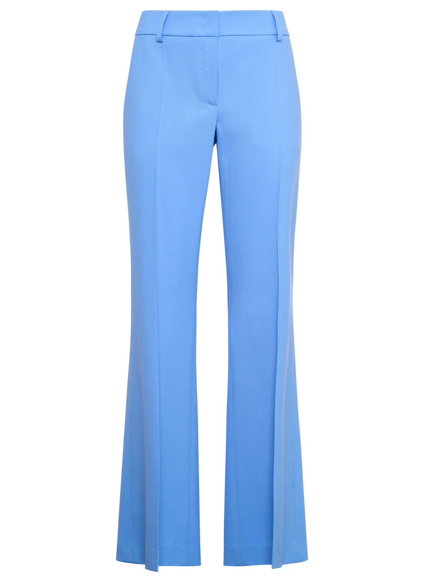 Tab Front Light Blue Pant