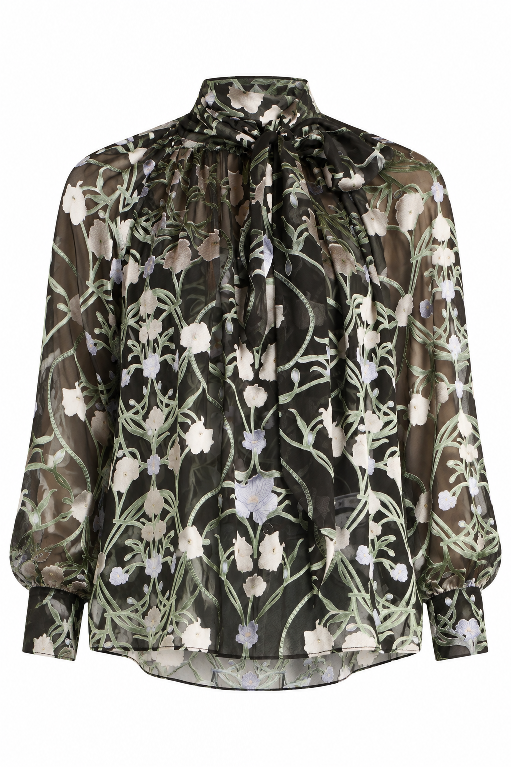 Beatrice Blouse in Winter Orchid
