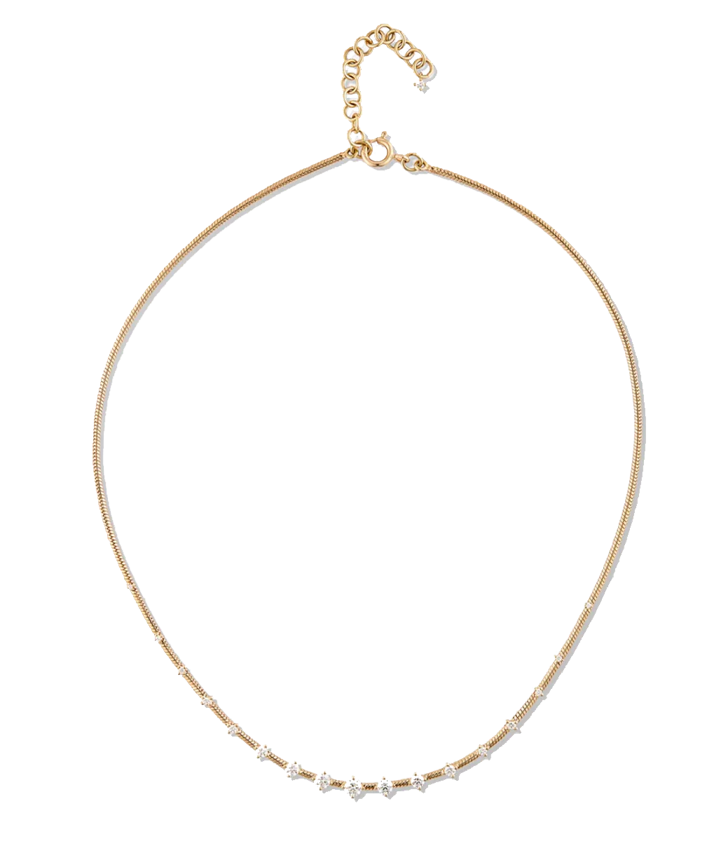 Diamonds On Chain Necklace