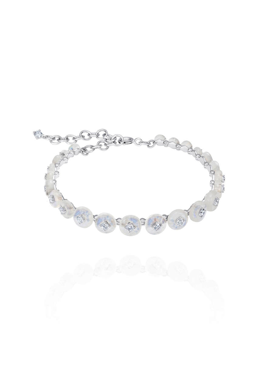 Surrounding Bracelet, Moonstone, Small