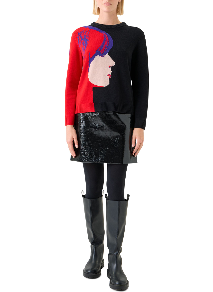 Merino Wool Knit Sweater