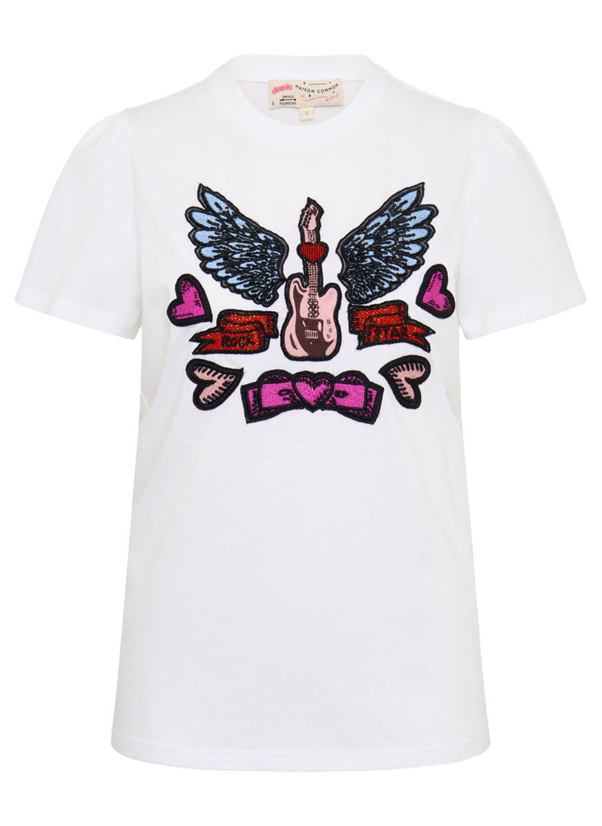 Short Sleeve Rock And Roll Tee Shirt