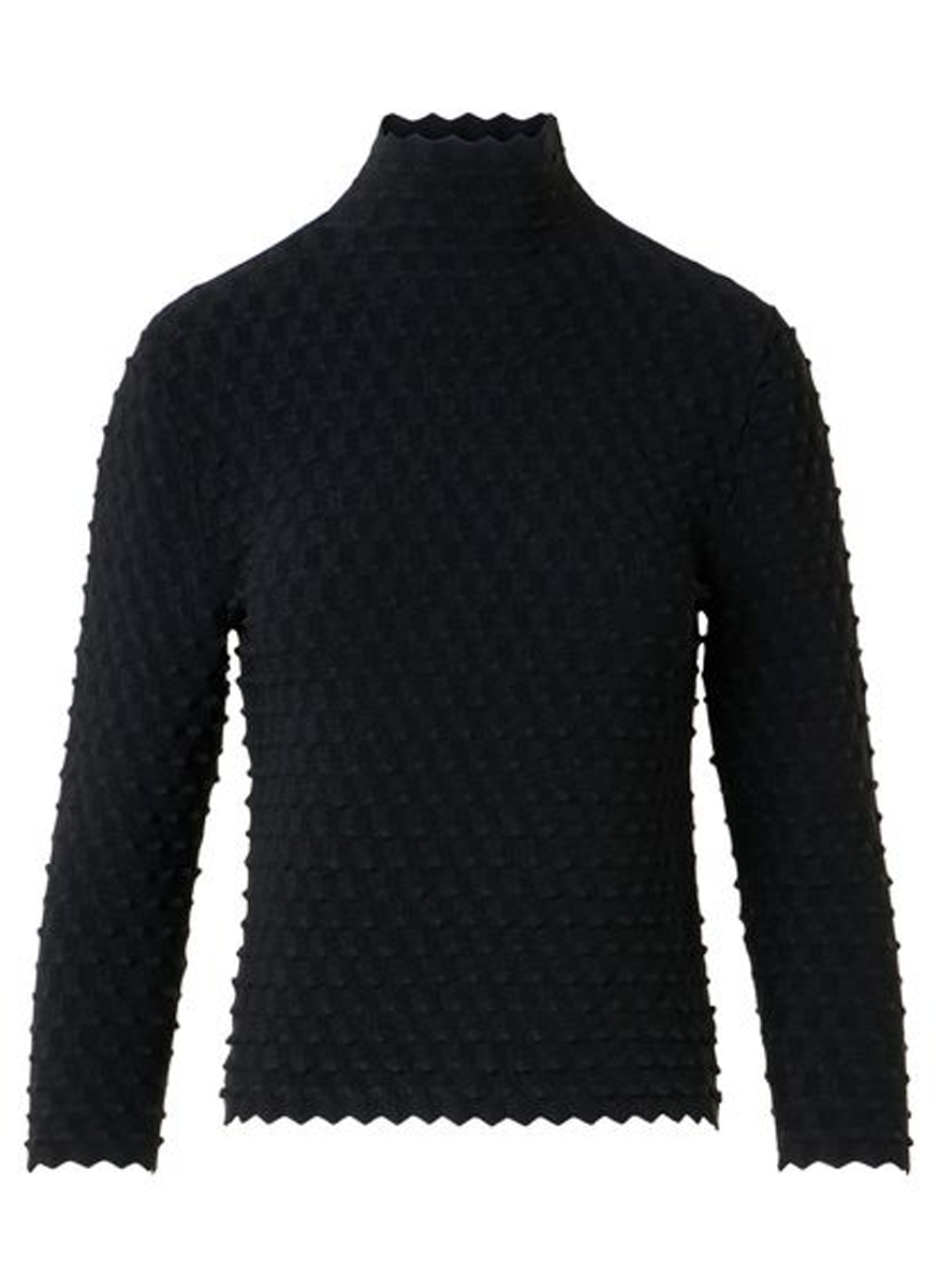 3D Textured Knit Sweater