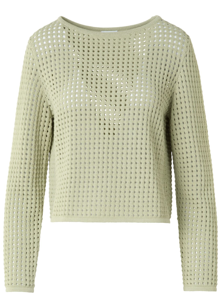 Boat Neck Knit Sweater