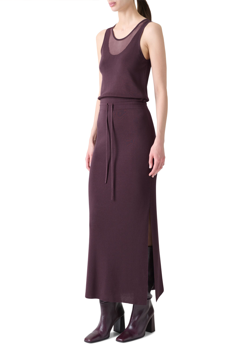 Crew Neck Midi Dress - Akris Punto