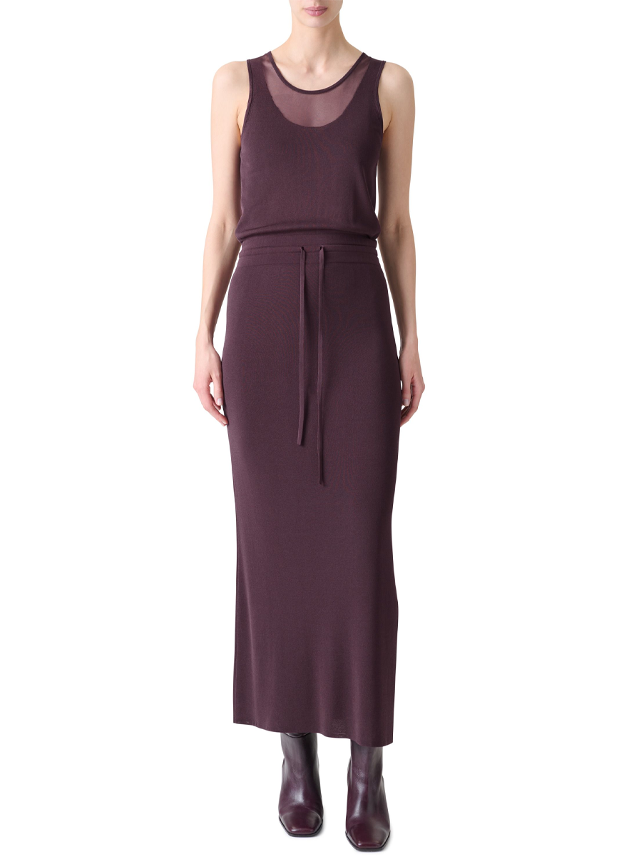 Crew Neck Midi Dress