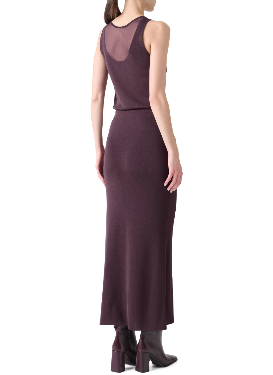 Crew Neck Midi Dress - Akris Punto