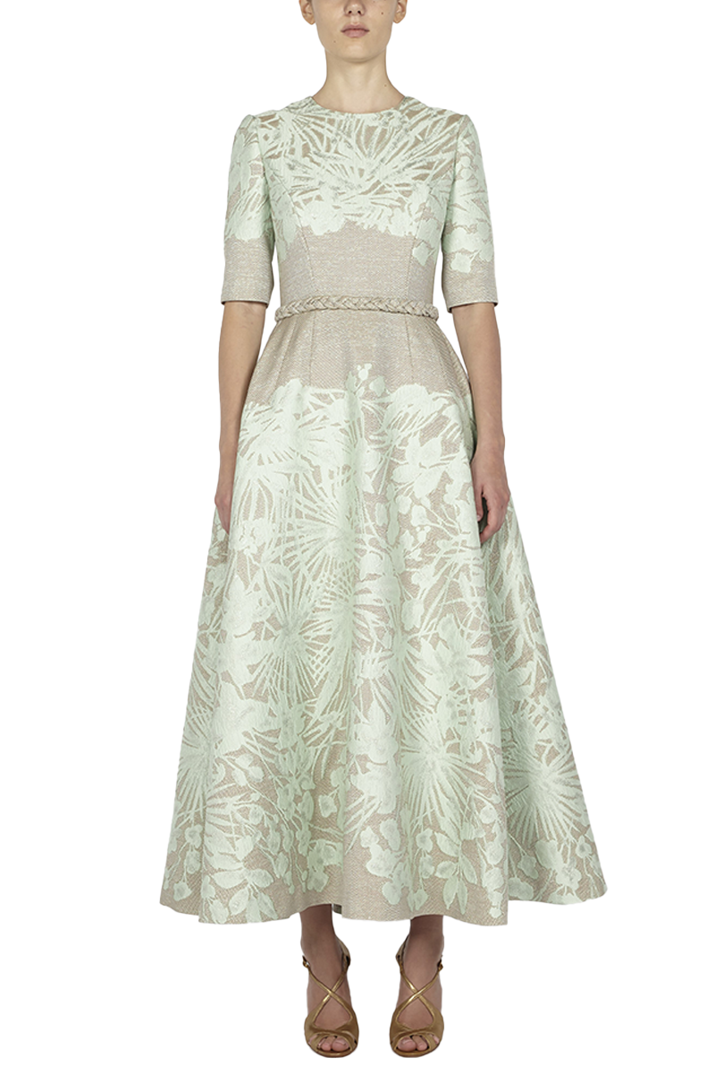 Tweed Midi Cocktail Dress