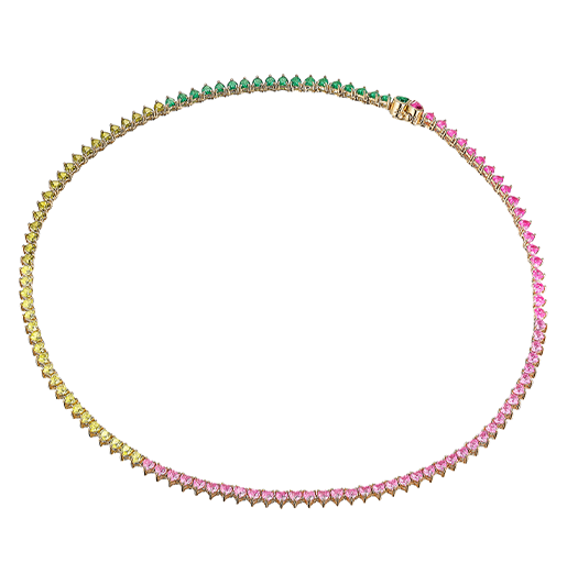 Petite Peony Eternity Heart Neck