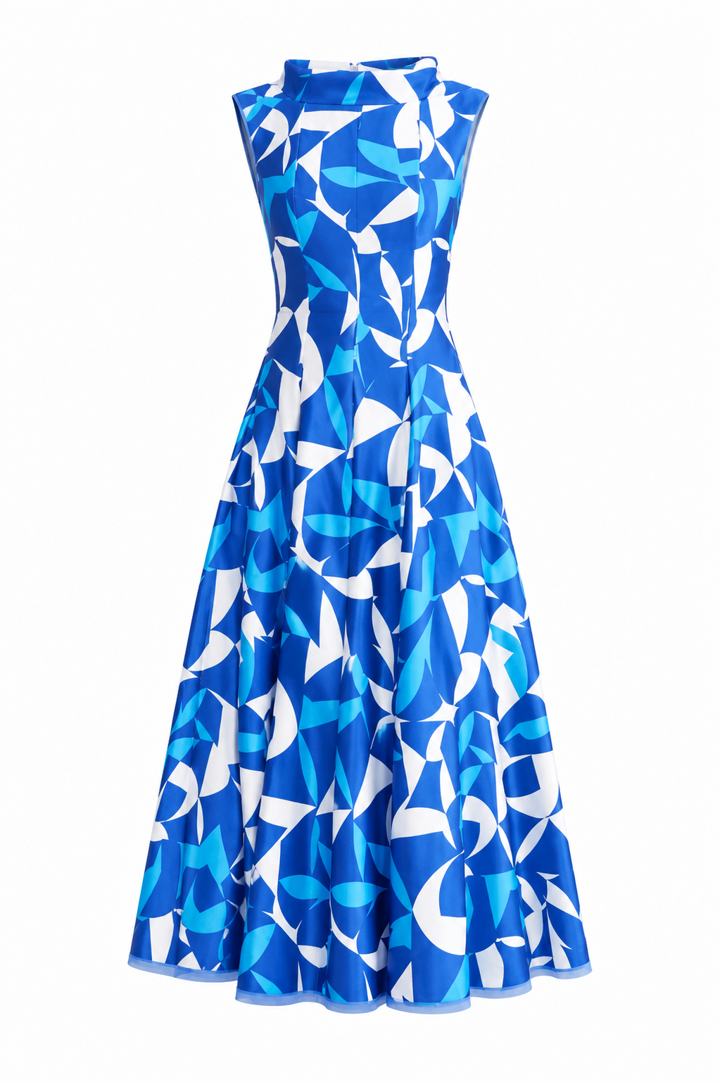 Retrol Petal Duchesse Cocktail Dress US10 / PERIWINK
