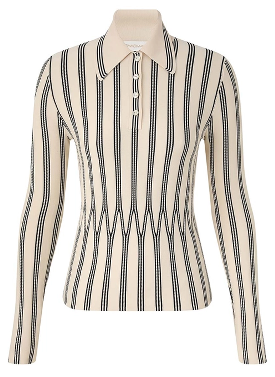 Rebellion Striped Polo