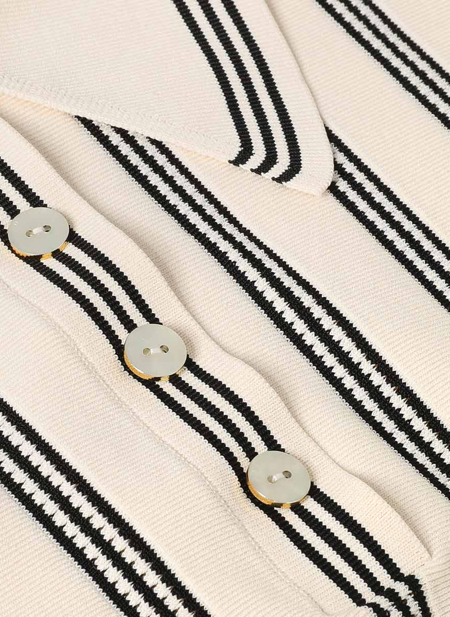 Rebellion Striped Polo - Zimmermann