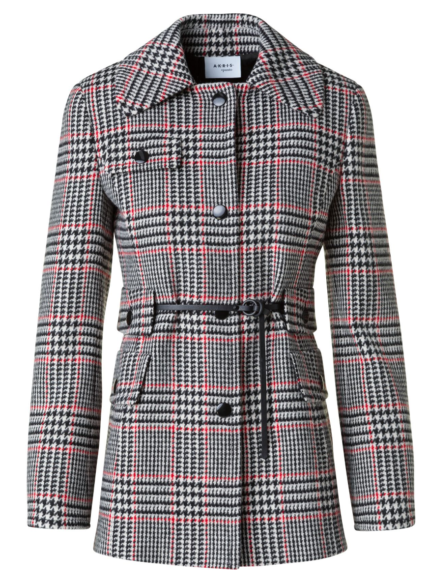 Wool Blend Tweed Jacket