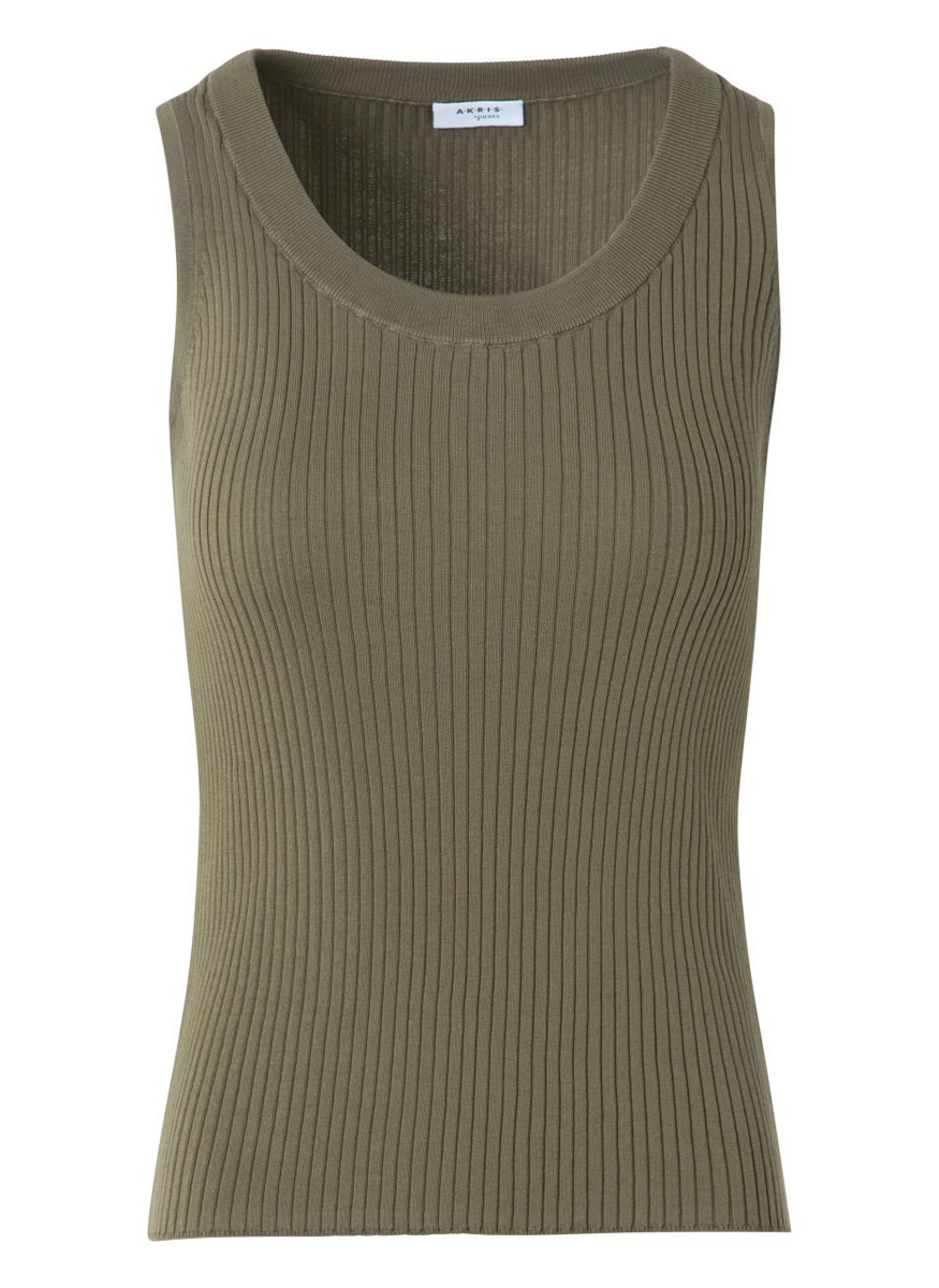 Sleeveless Knit Tank Top