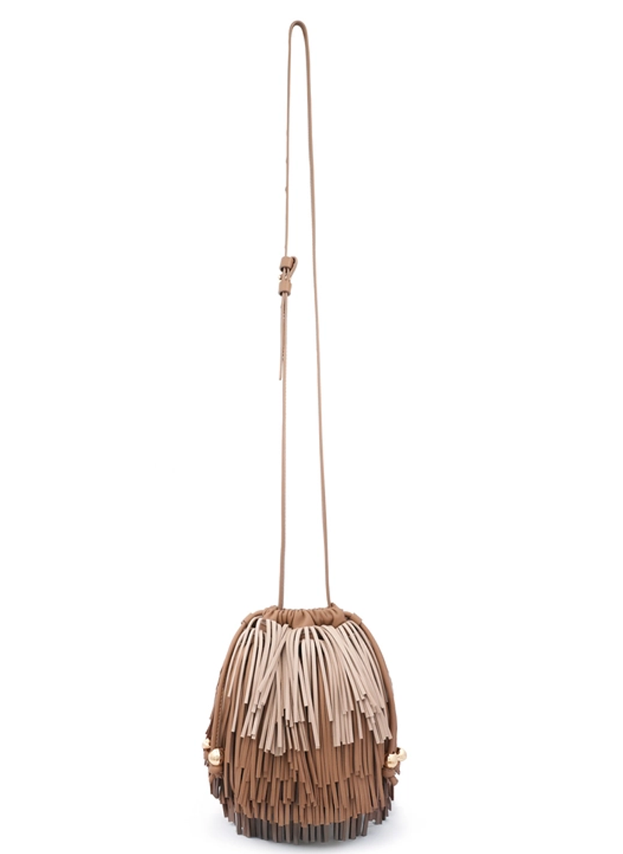 Fringe Crossbody in Taupe - Zimmermann