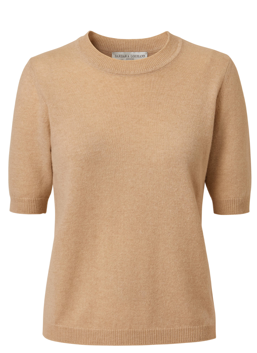 Short Sleeve Cashmere Sweater