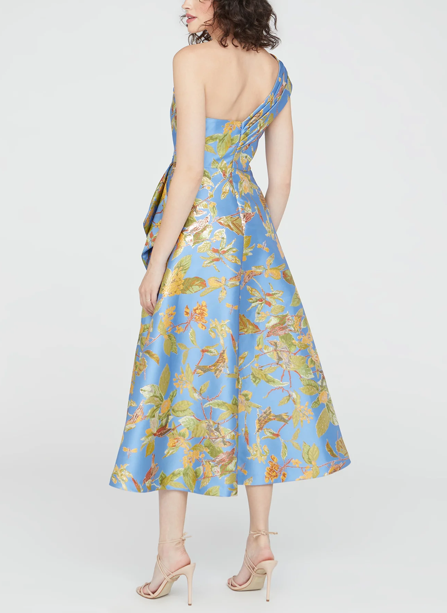 Dalia Tea Length Dress - THEIA