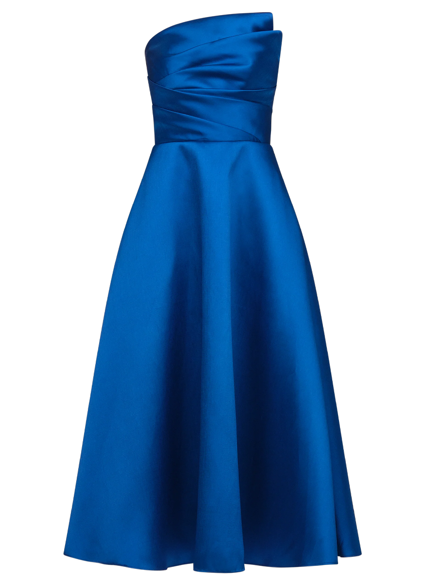 professional cocktail dress Salem 4 / Sapphire Eclipse Discover Your Signature 70's Fabric Quantity:Half piece - 7 metres / 7.7 yards Sleek and glamorous business cocktail attire SirenCore