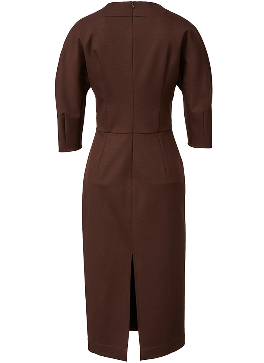 Milano Stitch Jersey Fitted Dress