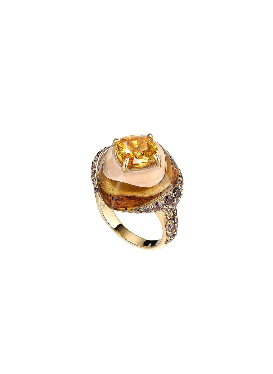 Autumn Sugarloaf Ring